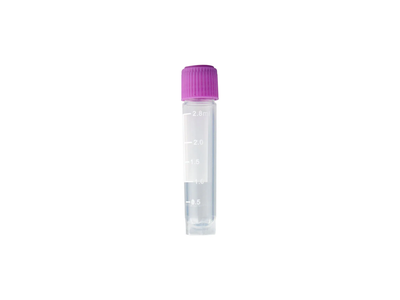 2.8ml Lab Disposables Internal External Thread Molded Graduation Cryovial Tube Cryotube
