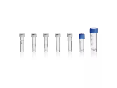 Disposable 0.2ml Funnel Saliva Cryovial Sterile PCR Freezing 2ml Tube Cryotube