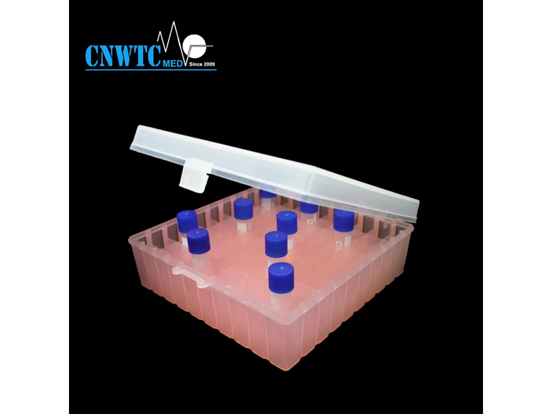 Laboratory Disposables 100-Well 1.8ml Cryotube Box with CE ISO