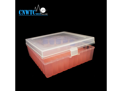 Laboratory Disposables 100-Well 1.8ml Cryotube Box with CE ISO