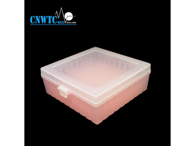 Laboratory Disposables 100-Well 1.8ml Cryotube Box with CE ISO