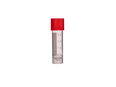 Laboratory Disposables 2ml Freezing Tube Plastic Cryogenic Cryovial Tube Cryotube with Graduation