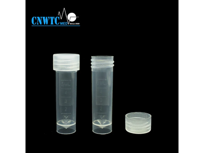 Medical Disposable External Rotation Self Standing PP 5ml Cryotube Cryovial Tube