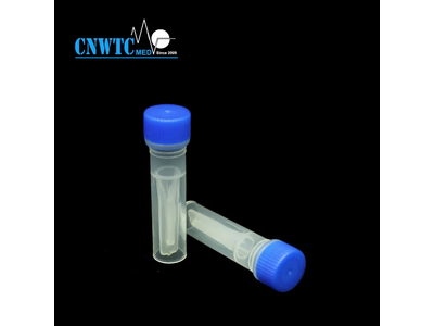 Medical Disposable Plastic Free Standing 0.5ml Cryotube with Gasket
