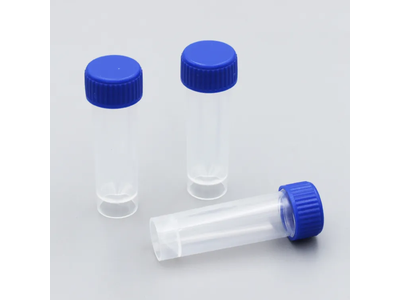 Plastic External Thread Cryovial Cryo Tube 4.5ml 3.6ml Cryotube with Screw Cap