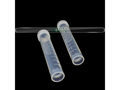 Plastic Lab Use Self-Standing 10ml Cryovial Tube Cryotube with Molded Graduation